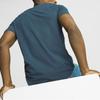 Puma Спортивная повседневная футболка с круглым вырезом и коротким рукавом, мужские футболки темно-синего цвета 676697-16