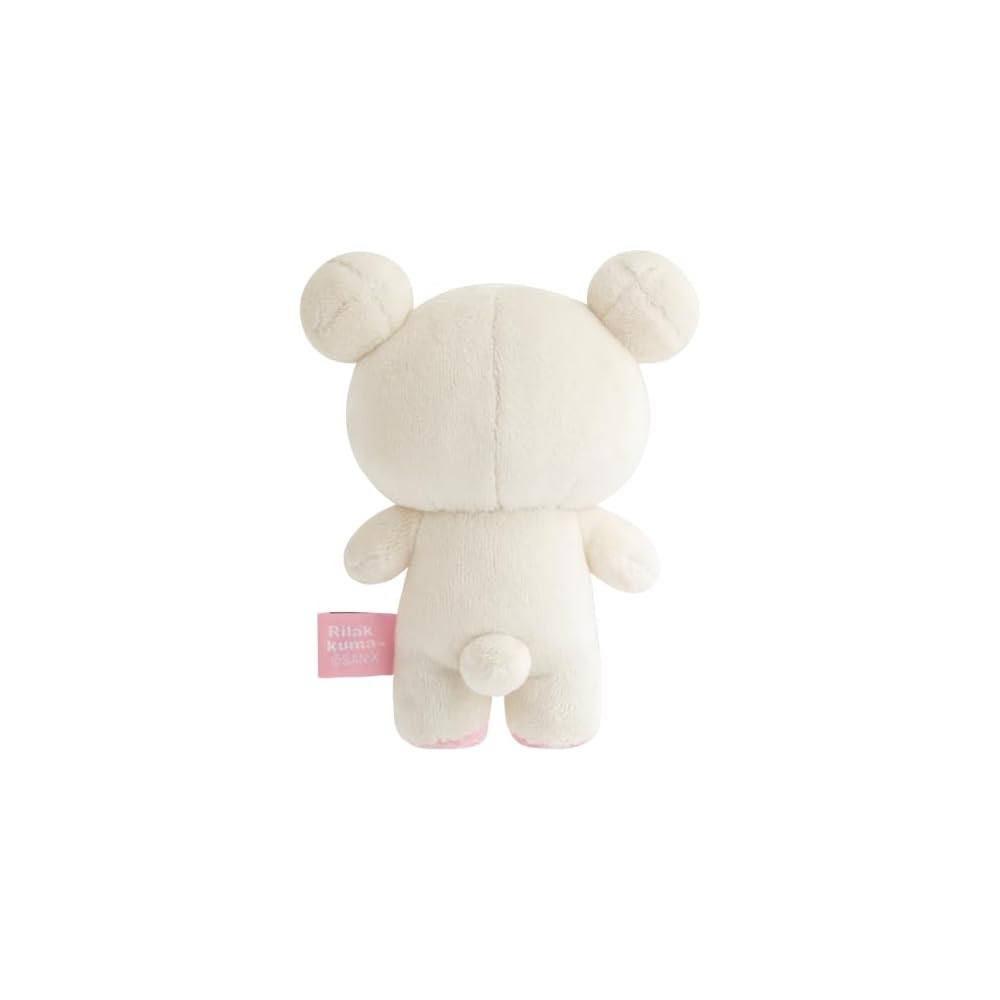 Мини-плюшевая игрушка San-X Rilakkuma H130 x Ш110 x Г60 мм Мягкая и милая Коллекционная мягкая игрушка
