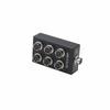 HangTon Hirose Female Power Splitter Box for Sound Devices Mixer Recorder BDS Power Supply Unit Zoom F8 4-Pin 1-6