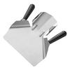 French Fries Shovel Stainless Steel Popcorn Packaging Shovel Ergonomic Handle Special Hamburger Shovel Large Capacity Baking Tool
