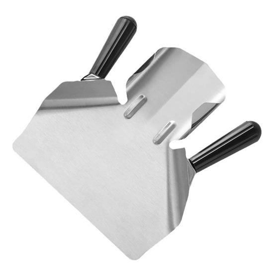 French Fries Shovel Stainless Steel Shovel Ergonomic Popcorn Packaging Handle Special Hamburger
