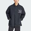 Adidas Мужская куртка Originals Adicolor Outline Trefoil Jacket Black IU2371
