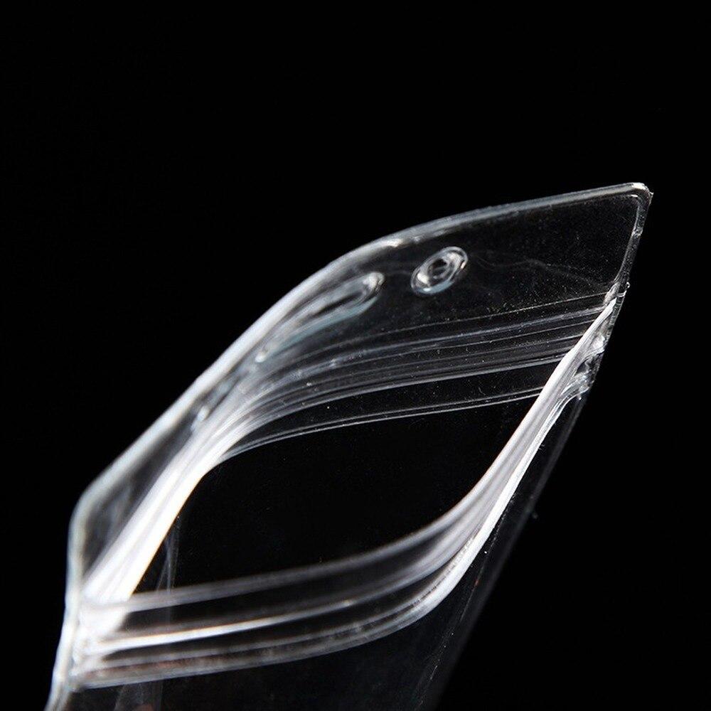 10 шт./компл. вертикальный горизонтальный прозрачный пластиковый чехол для удостоверения личности, держатель для бейджей, аксессуары