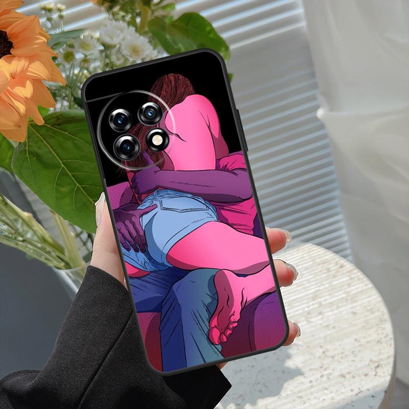 Сексуальная Девушка Красные Губы Бикини Чехол Для OnePlus 15R 15 13R 12R 10R 13 13T 12 11 10 10T 8T Nord CE 5 2 3 4 Lite N20 N30 Обложка