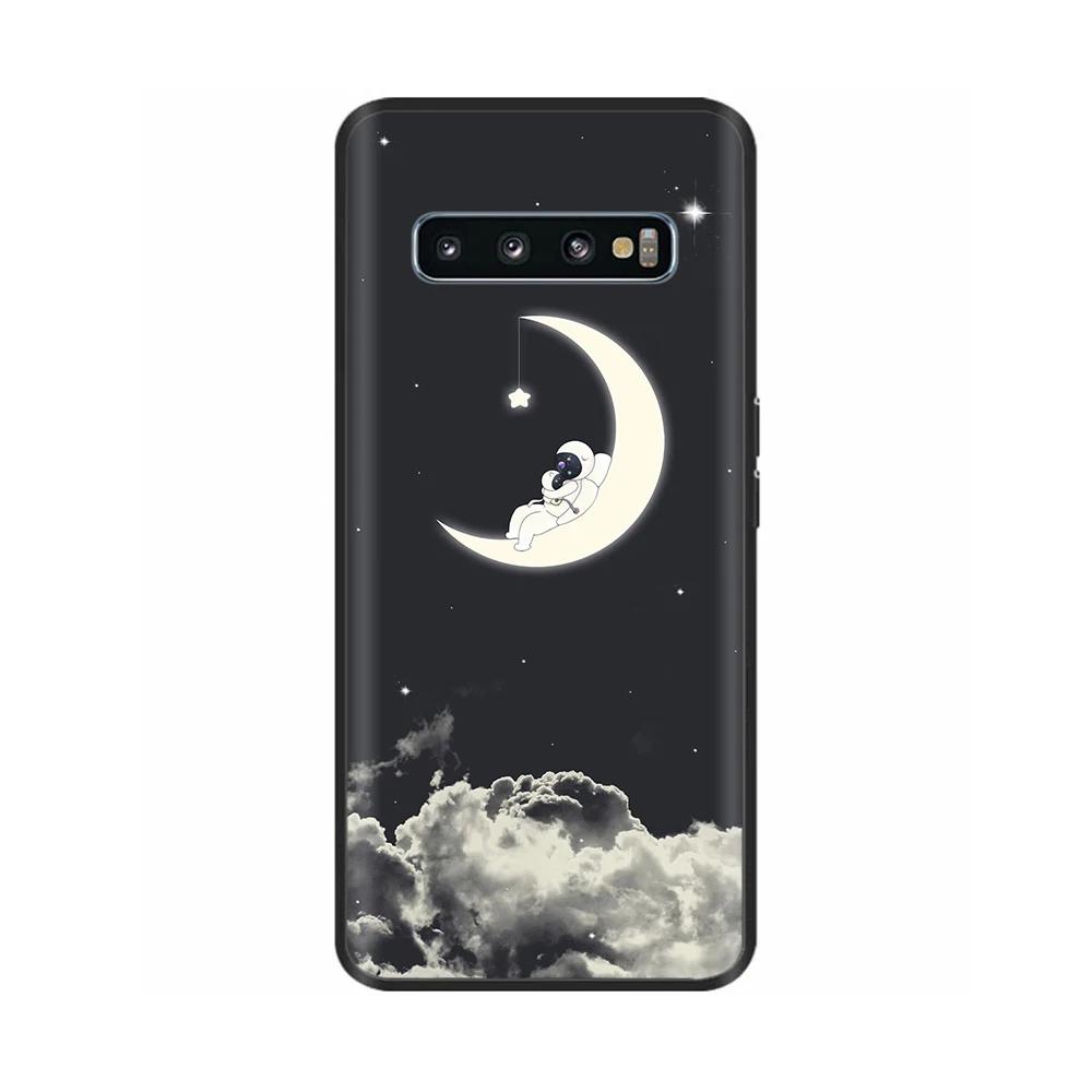 Ударопрочный Чехол Для Телефона Samsung Galaxy S10 Чехол-Ракушка С Рисунком Животных Для Samsung S10 Plus S10+ S 10 Мягкий Силиконовый Задний Чехол