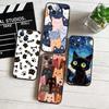 RP15 Cat Kitten Meow Shell Phone Case for Samsung Galaxy Note 10 20 S23 S24 S25 Ultra FE Plus Edge Lite A02S A35 A07 A17