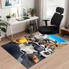 Shaun the Sheep Printed Carpetrugfor Office Chair Living Room Bedroom Kitchen Room Decor Gifts