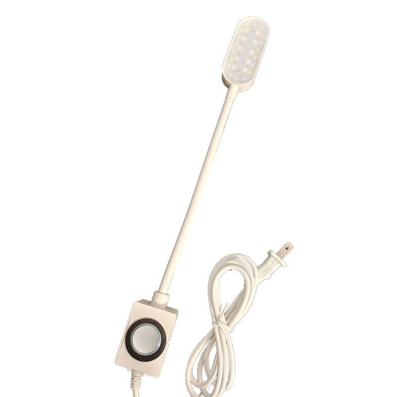 LED Smart Touch Two-Color Clothing Light Sewing Machine Work Light White Light Purple Fluorescent Lamp Dimming Magnet
