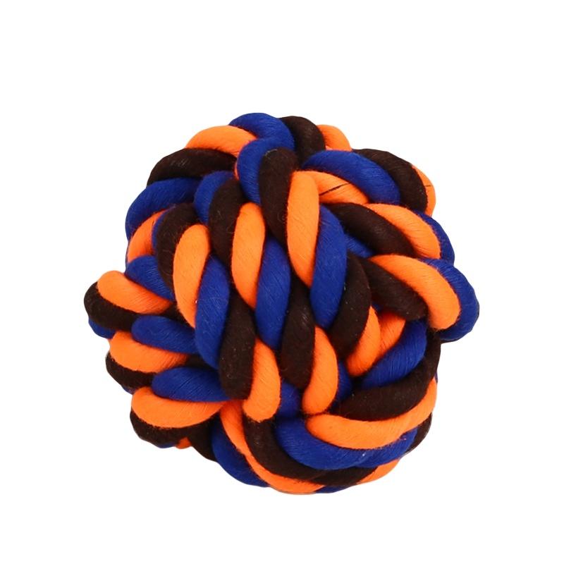 6x Набор игрушек из веревки для собак Прочные и долговечные жевательные игрушки с узлами Мяч для питомца Щенка Медведь Хлопковая игрушка Оптом