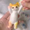 Cartoon Simulation Cat Squeeze Toys Slow Rebound Cat Fidget Toy Cat Doll Squeeze Toy  Sensory Toys
