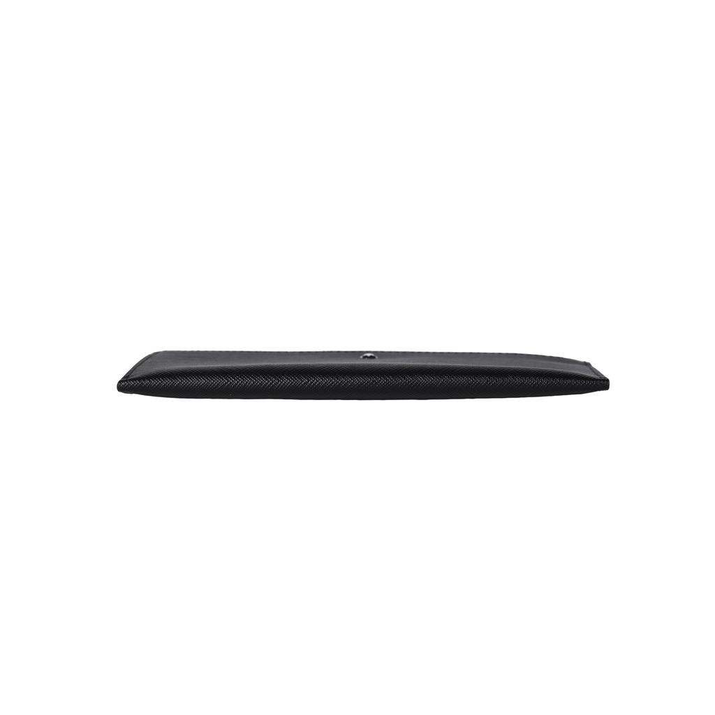 Montblanc Застежка-молния Кожаное мини-клатч Мужской клатч Черный 128574