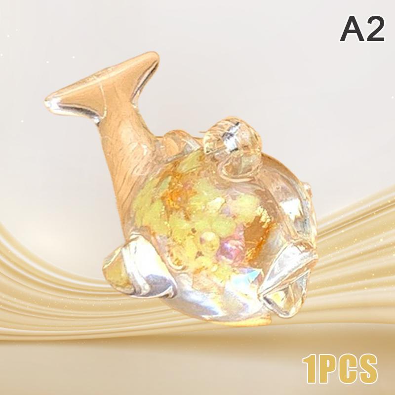 Светящийся маленький дельфин, украшение, мини-светящееся животное, подвеска, микро-сад, ландшафт, аквариум, украшение для рабочего стола