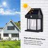 Outdoor Solar Wall Lamp Waterproof Tungsten Filament Lamp Induction Lamp Household Garden Wall Light Villa Lighting Night Light