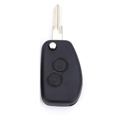 Корпус ключа с пультом управления 2 кнопки VAC102 для Renault Logan Duster Nissan Almera