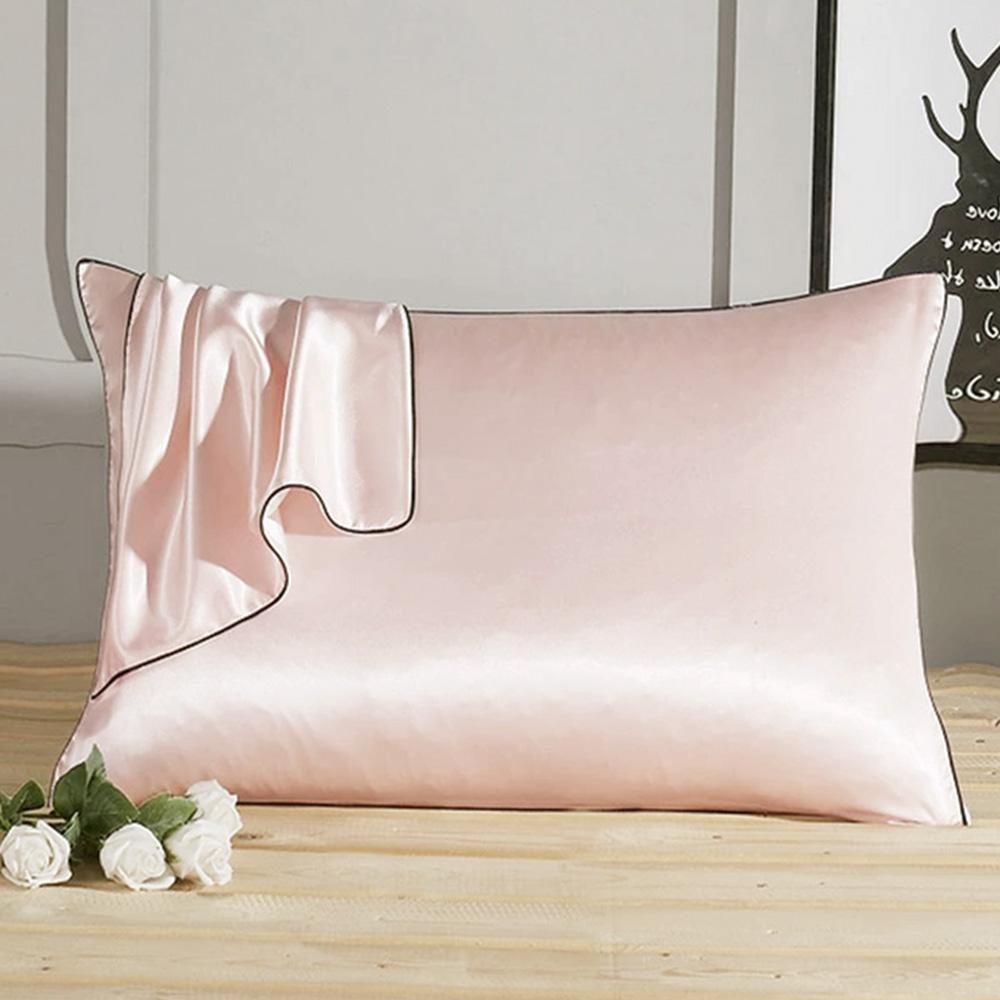 Горячая Распродажа Наволочка Шелковая Подушка Чехол Шелковистая Атласная Наволочка Для Волос Красота Удобная Дышащая Наволочка Домашний Декор