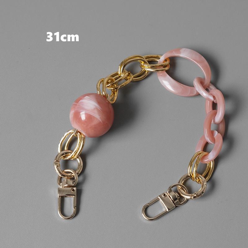 Акриловая ручка-цепочка для женской сумки