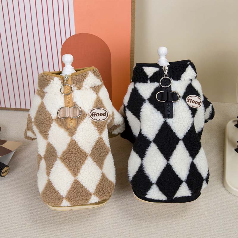 Зимнее теплое пальто для собак, мягкая двуногая куртка для маленьких и средних собак, милая одежда для щенков, костюм для французского бульдога, чихуахуа, йорка