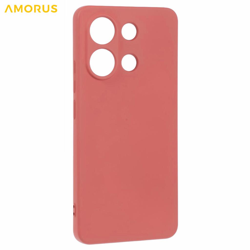 For Xiaomi Redmi Note 13 4G Case Precise Cutouts TPU Fiber Lining Shockproof Phone Cover