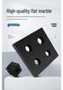 Granite Marble Multi-Shape Measuring Ruler: Triangle, Square, Parallel, Four-Sided, Right-Angle, and Straight Ruler