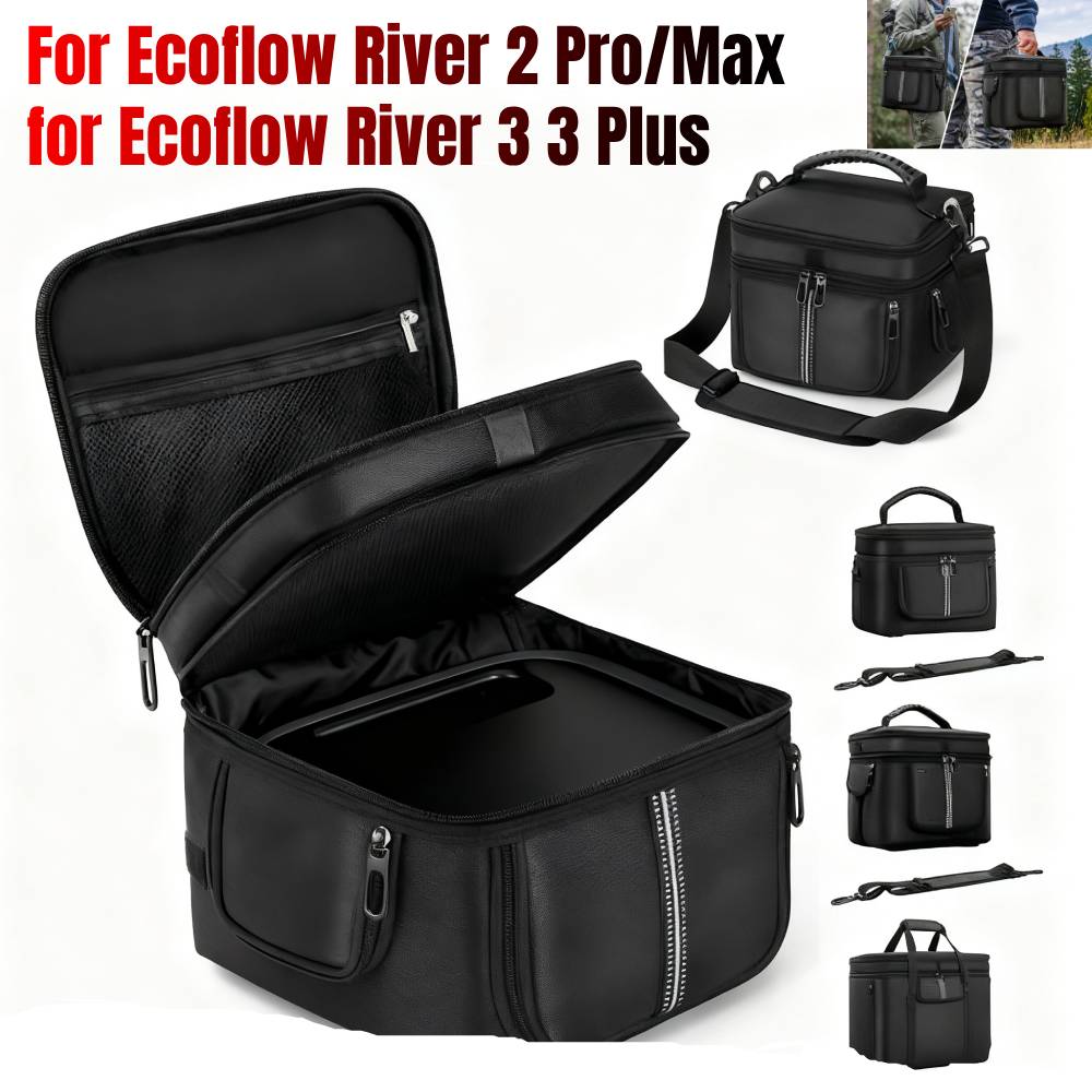 Сумка для переноски для портативной электростанции Ecoflow River 2 Pro/Max, сумка для хранения, водонепроницаемая для Ecoflow River 3/3 Plus
