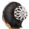 Ornament Girls Elastic Dancing Snood Handmade Crochet Hair Bun Bun Net Headwear Pearl Hair Nets