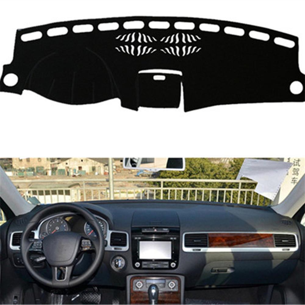 Внутренний автомобильный чехол для приборной панели, коврик для приборной панели, ковер, козырек от солнца, чехол для приборной панели, пригодный для Volkswagen VW Touareg 2004 2005