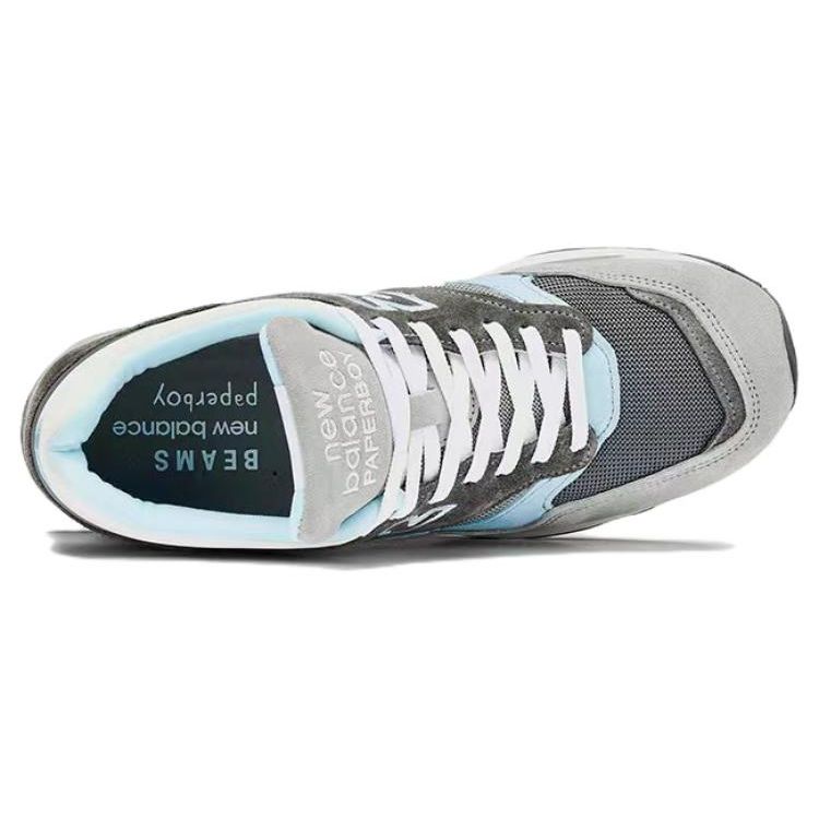 BEAMS x Paperboy Paris x New Balance 1500 Сделано в Англии Ледяной Мальчик Унисекс Кроссовки Серый Холодно-Серый Звездно-Синий M1500BMS