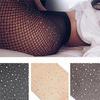 Hot-drilled Stockings Small Mesh Fishnet Pantyhose Fashion Fishnet Tights Women Girl