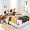 Four-Piece Mattress Marble Pattern Bedding 3D Digital Printing Kit Mattress Protective Cover