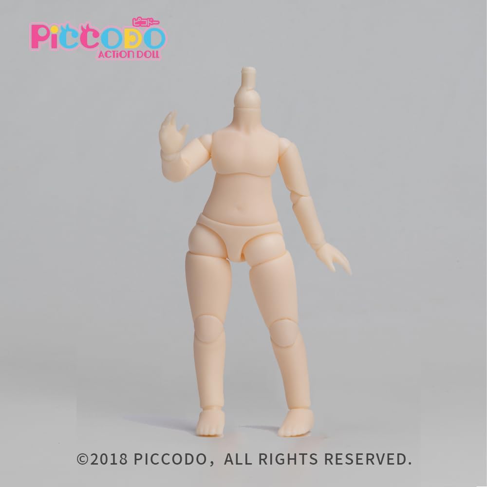 PICCODO BODY8 Деформированное тело куклы PIC D003CW Кремово-белый