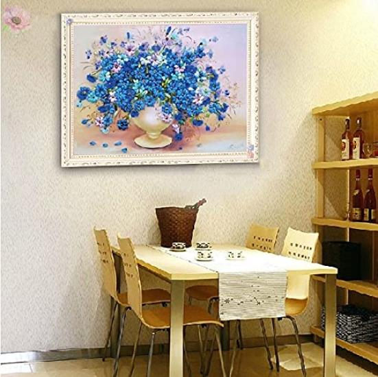 Namiki Trading Blue Small Flower Embroidery Kit Cross Stitch Kit Beginner Embroidery Cross Stitch Embroidery Stylish Craft Handmade Scandinavian