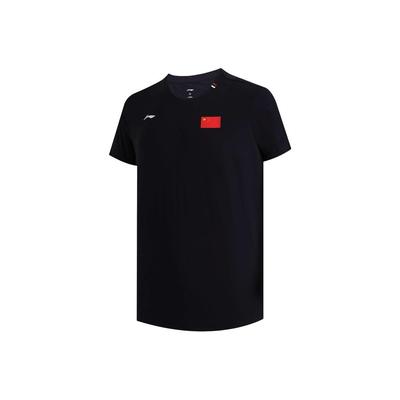 Li Ning Спортивный стиль жизни Серия Футболка с круглым вырезом Мягкая Удобная Универсальная Дышащая С коротким рукавом Топы Унисекс AHSU289-1