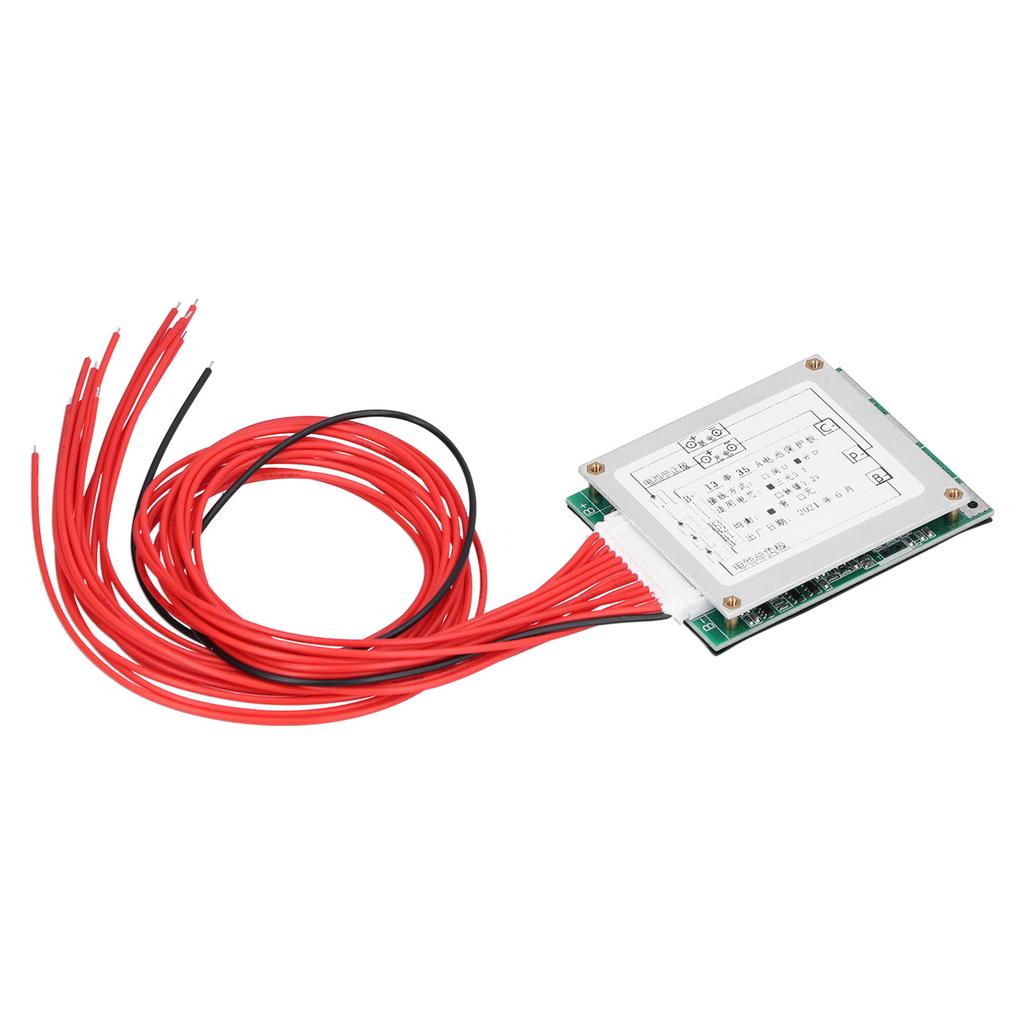 BMS PCB Protection Board for Li Ion Battery Cell Pack Power Supply 13S 48V 35A with Balance
