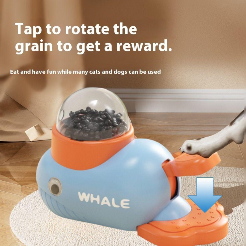Automatic Feeding Pet Snack Feeder Interactive Dog Food Treat Dispenser Toy Dog Puzzle Feeder Cats