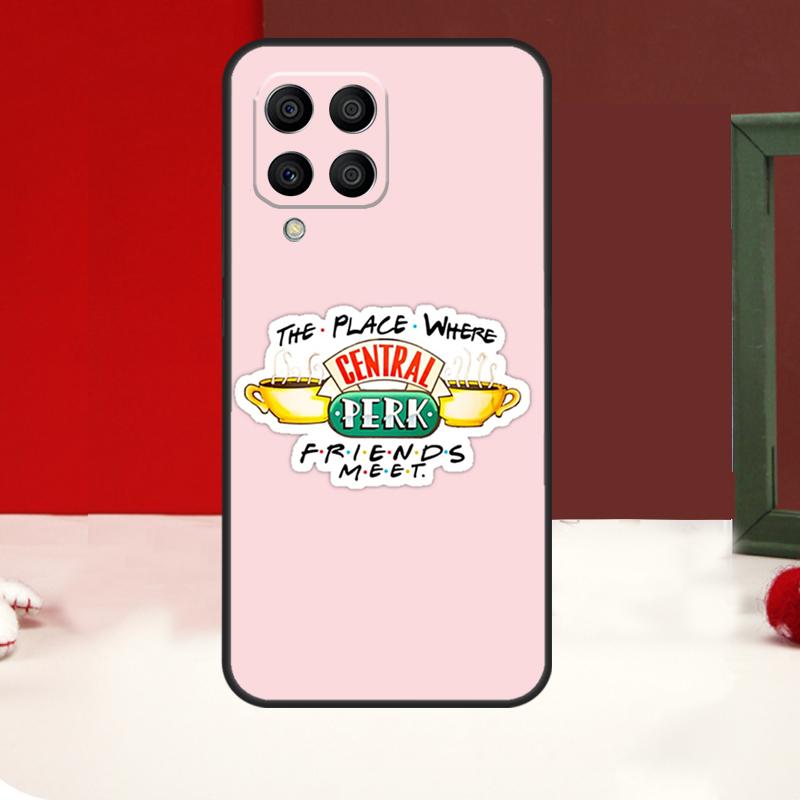 Central Perk Friends Case For Samsung Galaxy M11 M21 M31 M14 M34 M54 M12 M32 M52 M15 M13 M16 M36 M56 M53 M35 M55