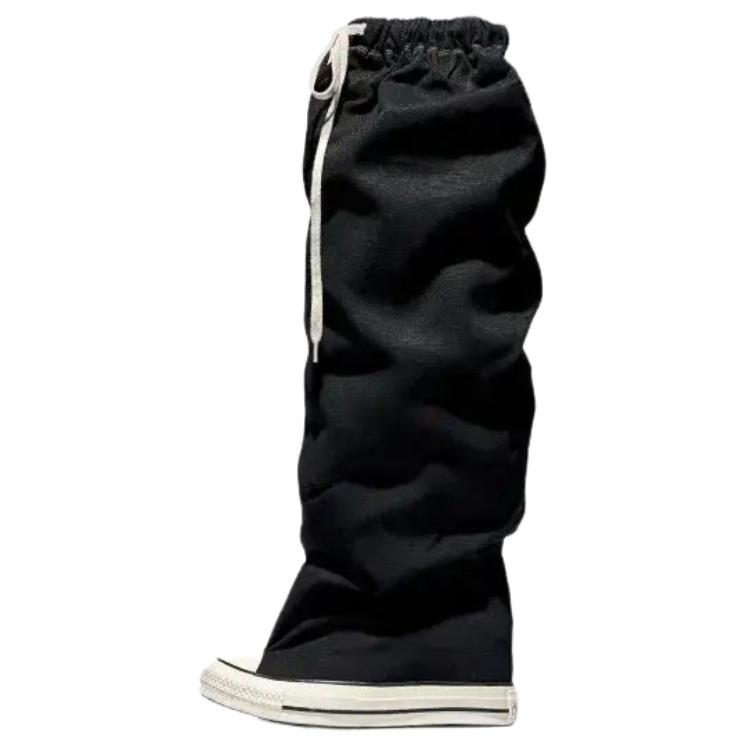 Vaquera x Converse Chuck Taylor All Star XXXHi Slouch Wedge Черные Женские Кроссовки Белый Egret A17691C