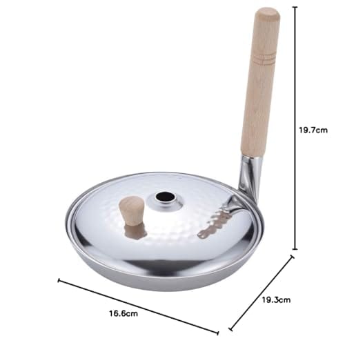 Wahei Freiz Japanese-made Parent-child Pot 16cm with Lid Compatible with IH Stainless Steel Washo MA-9959