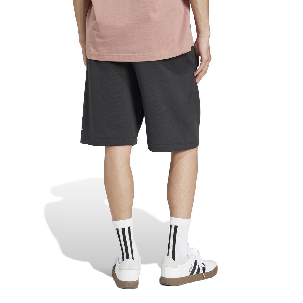 adidas Essentials Шорты из французской махры с большим логотипом KRG05 Мужские Черный/Белый (JE8956)