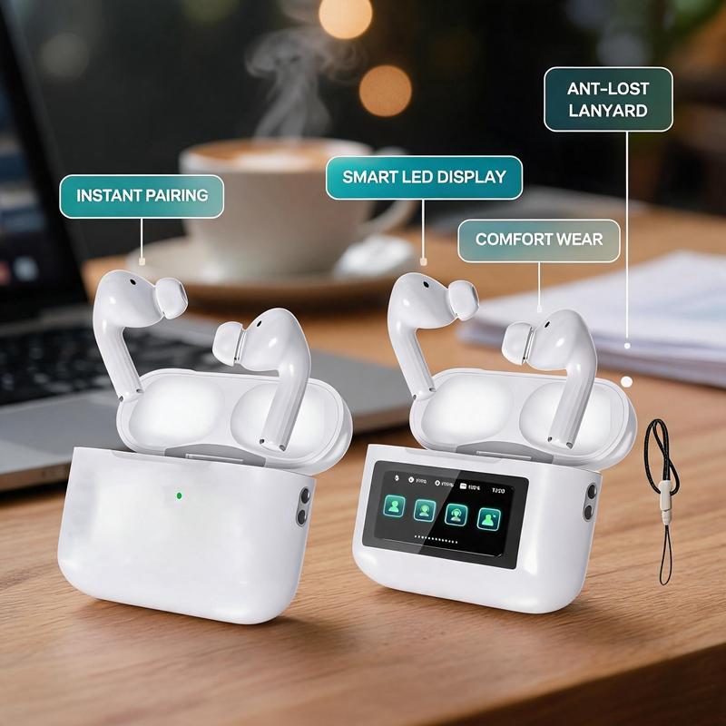 Новые Bluetooth-наушники TWS Беспроводные наушники Bluetooth Внутриканальные наушники Беспроводные наушники Беспроводные наушники Встроенный микрофон