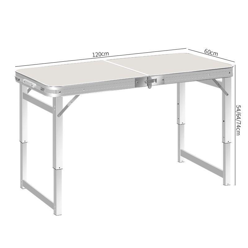Adjustable Folding Table and Chair Set for Outdoor Markets, Camping, and Picnics