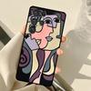 Чехол с изображением абстрактного портрета для Samsung Galaxy S22 S21 Ultra Note 20 S8 S9 S10 Note 10 Plus S20 FE S21 FE