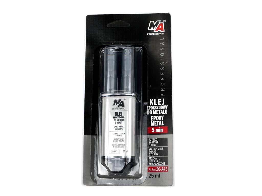 Epoxy Glue for Metal 5 Minutes - Syringe 25ml MA PROFESSIONAL