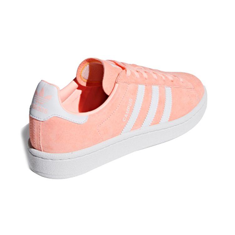 adidas Originals Campus 00s Удобные Прочные Низкие Кеды для Скейтбординга Женские Кроссовки Светло-розовые Белые CG6047