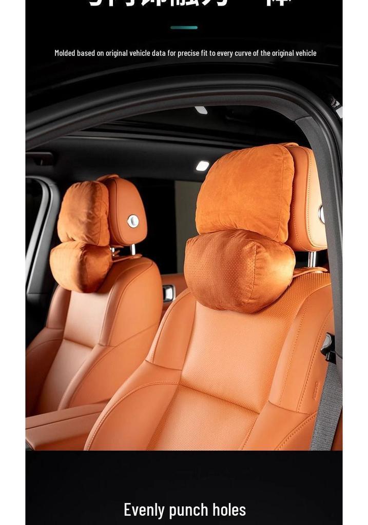 Ideal Car Neck Support Pillow for Headrest L6L7L8L9 - Soft Auxiliary Cushion