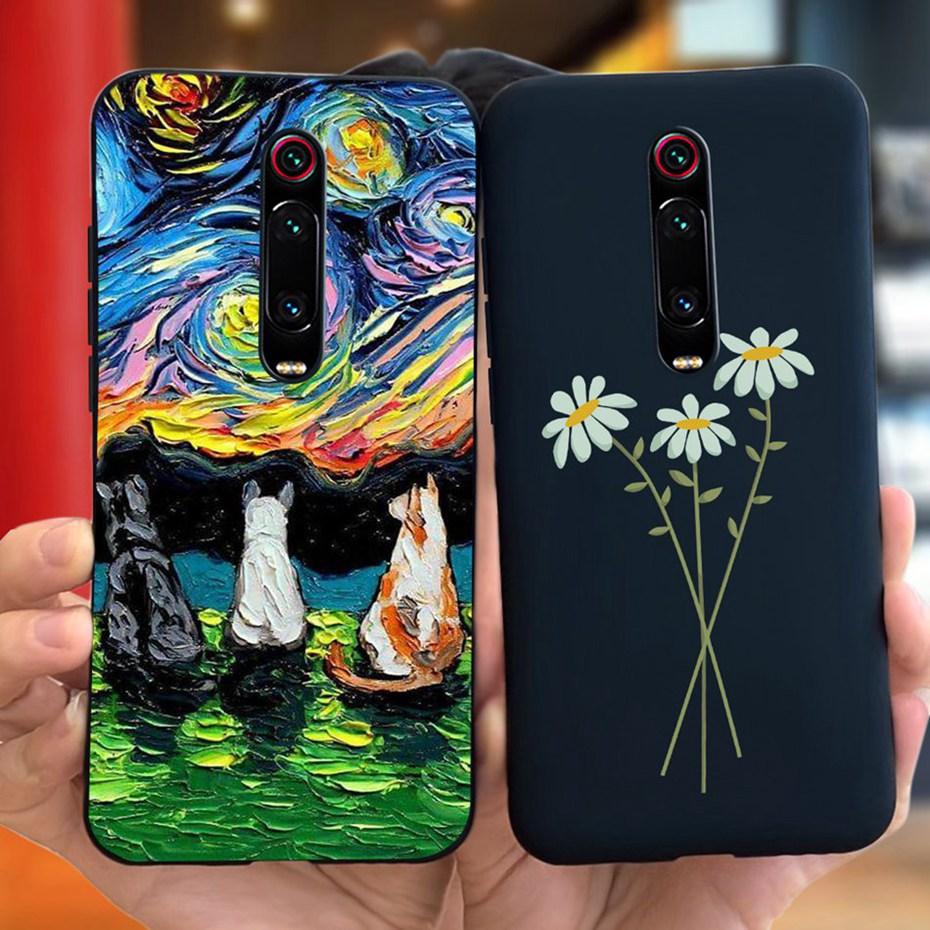 Мультяшный чехол для Xiaomi Mi 9T Pro Mi9T, милый цвет конфет, мягкая силиконовая задняя крышка для чехлов телефона Xiaomi Mi 9T 9 T 9TPro