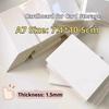 A7/A6/A5/A4 Белая Крафт-бумага для DIY Открыток 10/25 Листов 1/1,5/2 мм Толстая Рукодельная Бумага Картон для Открыток