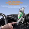Car Mount Phone Holder Wireless Charger Fast Charging Air Vent Car Charging Holder One Touch Clamping Anti Slip and