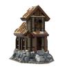 MOC Vikingская деревня Расширение Сарай для хранения Строительные блоки Модель Средневековый сарай для хранения Архитектура Кирпичи Собираемые игрушки Детские подарки