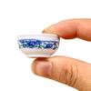 5Pcs Miniature Bowl Dish Round Bowl Fruit Bowl Salad Bowl Soup Plate Doll House Kitchen Dinning Accessories