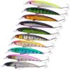 Рыболовные приманки, 10 шт., Topwater Pencil Popper, пластиковые приманки для литья, троллинга, воблеры, жесткая наживка для рыбалки